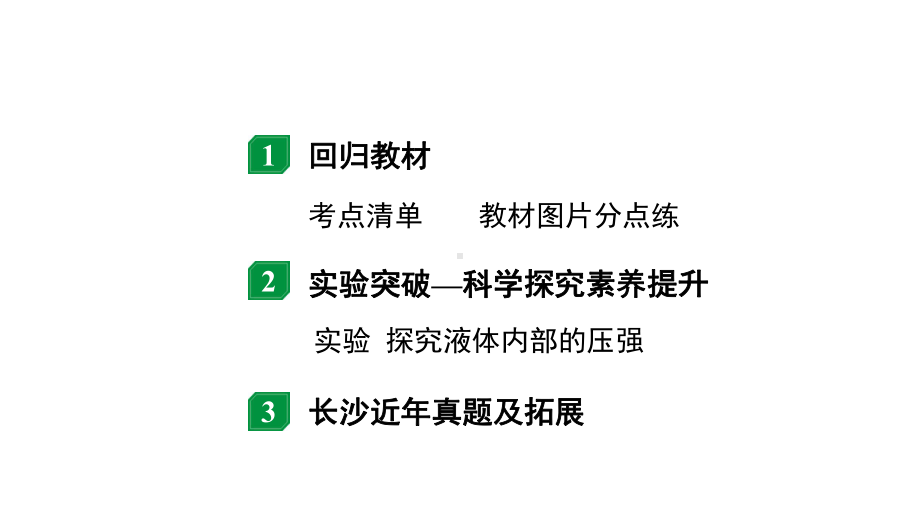 2024长沙中考物理二轮中考命题点专题复习 液体压强（课件）.pptx_第2页