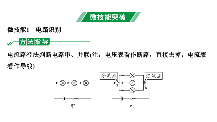 2024四川中考物理二轮重点专题研究 微专题 电路识别、连接与设计（课件）.pptx_第3页