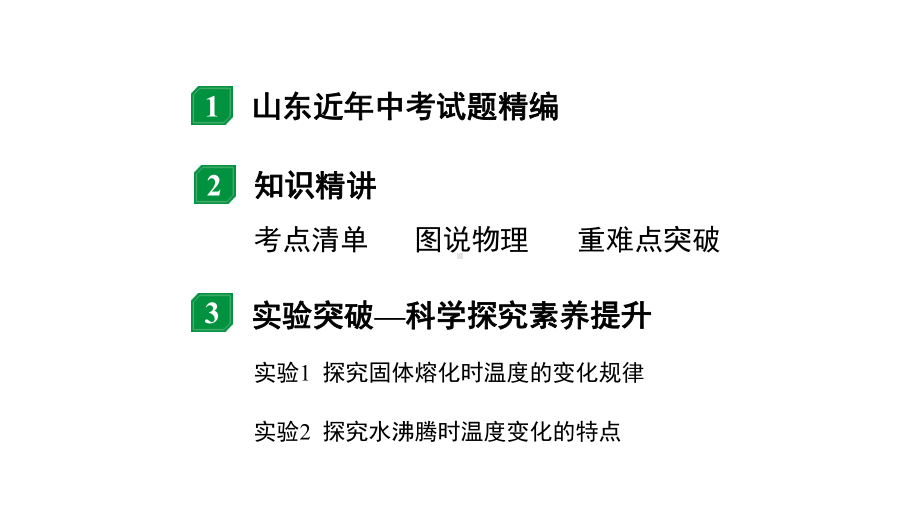 2024山东中考物理二轮重点专题研究 第四章物态变化（课件）.pptx_第2页