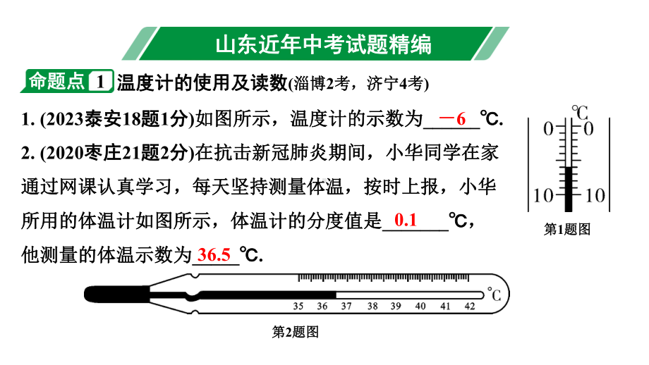 2024山东中考物理二轮重点专题研究 第四章物态变化（课件）.pptx_第3页