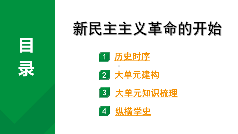 2024四川中考历史知识点研究复习专题 新民主主义革命的开始 课件.pptx_第2页