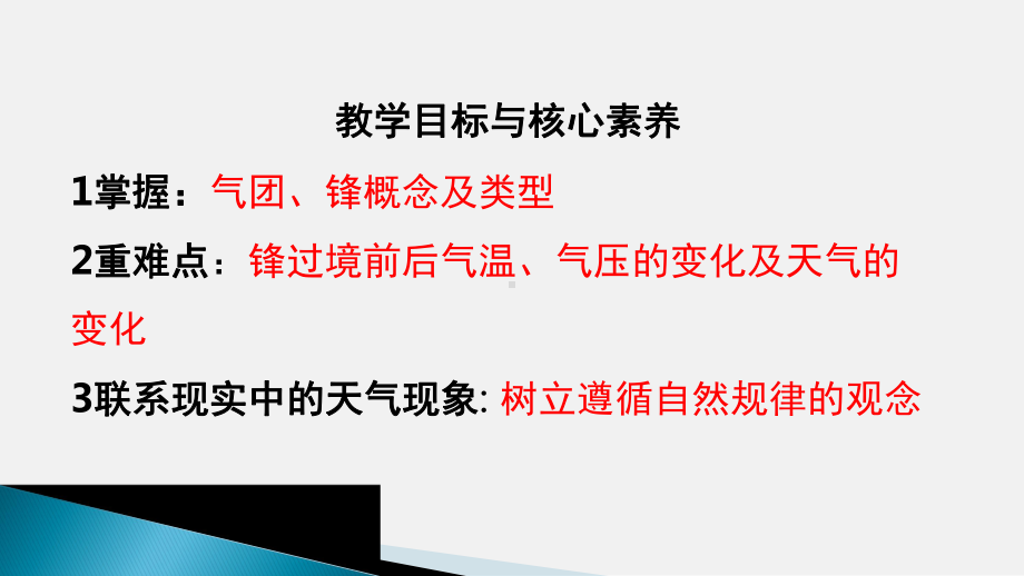 3.3.1锋与天气教学课件2023-2024学年高中地理湘教版（2019）选择性必修1.pptx_第3页