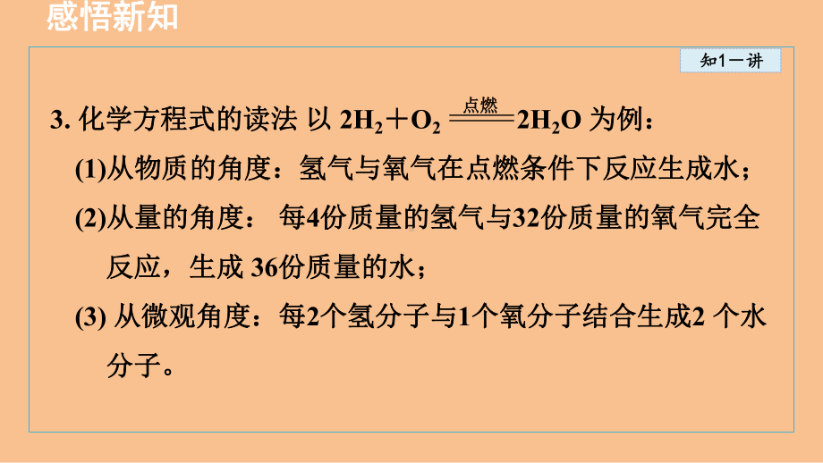 4.3 化学方程式的书写及应用 课件 沪教版化学九年级上册.ppt_第3页