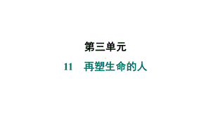 11　再塑生命的人课件 统编版（2024）语文七年级上册.pptx