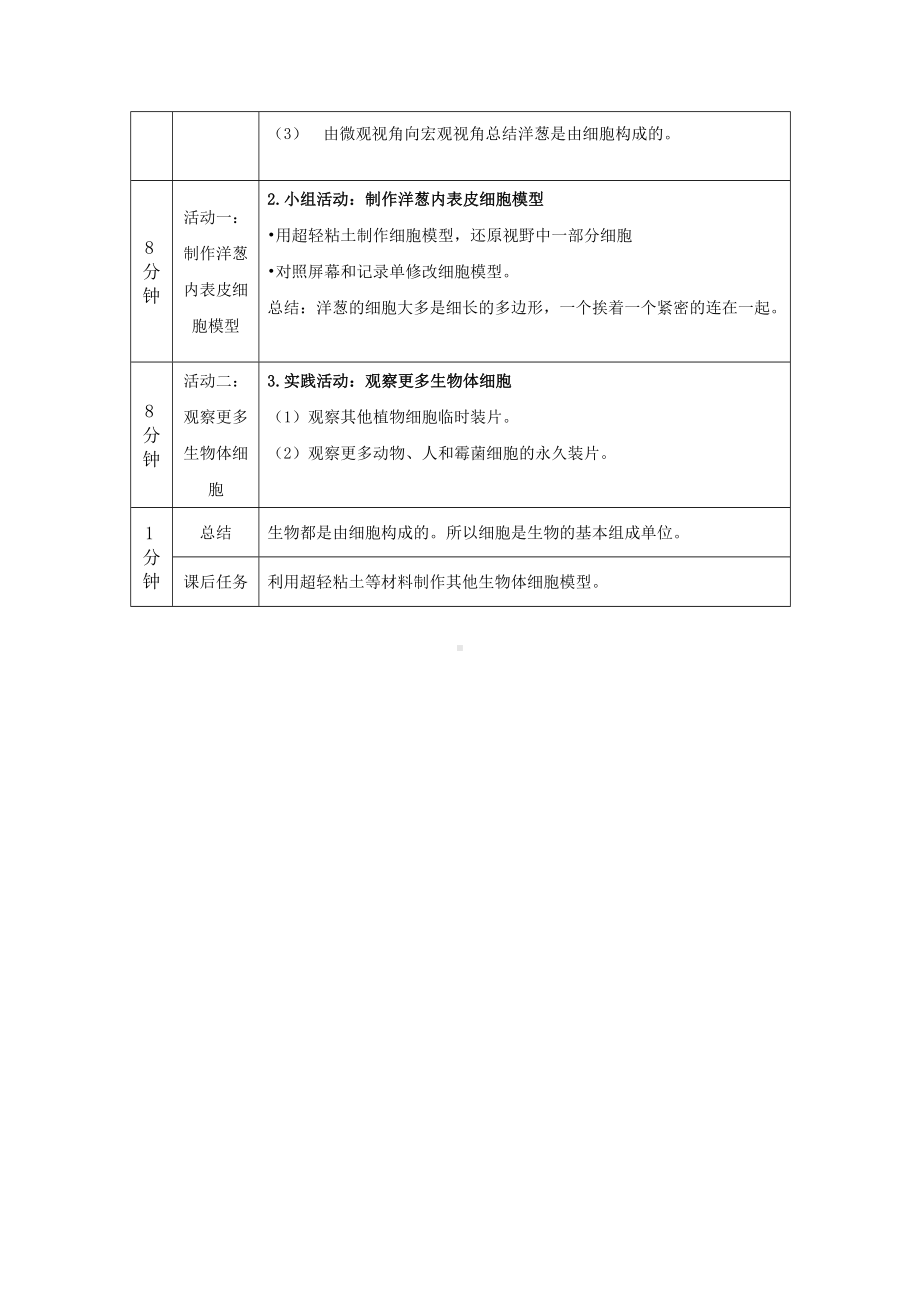 3.9《显微镜下的细胞》第02课时-2024新人教鄂教版五年级上册《科学》.doc_第2页