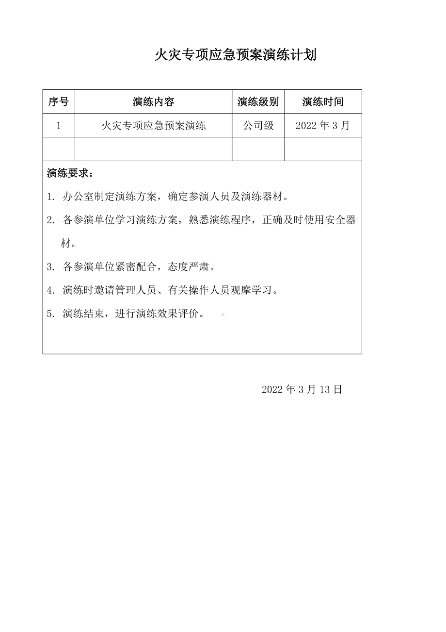 火灾专项应急预案演练记录.doc_第2页