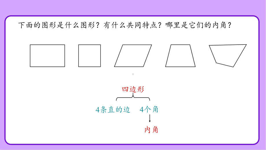 新人教小学四年级数学下册第5单元三角形第6课时《四边形的内角和》示范教学课件.pptx_第2页