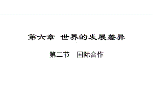 6.2 国际合作ppt课件 -2024新湘教版七年级上册《地理》.pptx