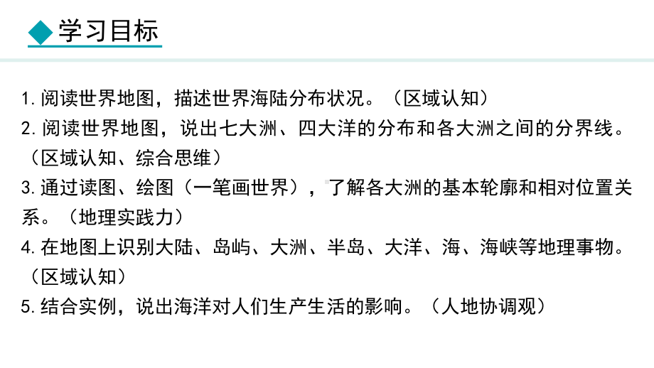 3.1 世界的海陆分布ppt课件 -2024新湘教版七年级上册《地理》.pptx_第2页