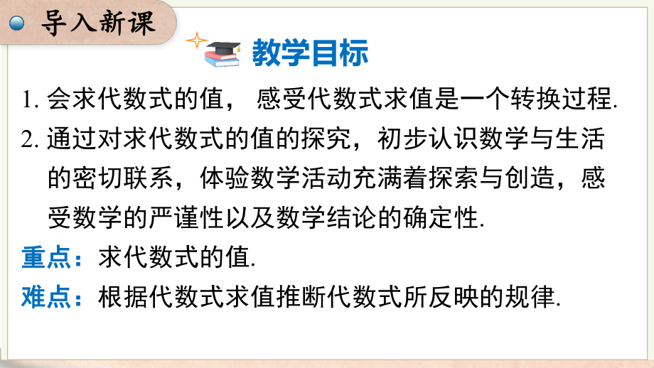 2.1.3 代数式的值课件 2024-2025-沪科版（2024）数学七年级上册.pptx_第2页