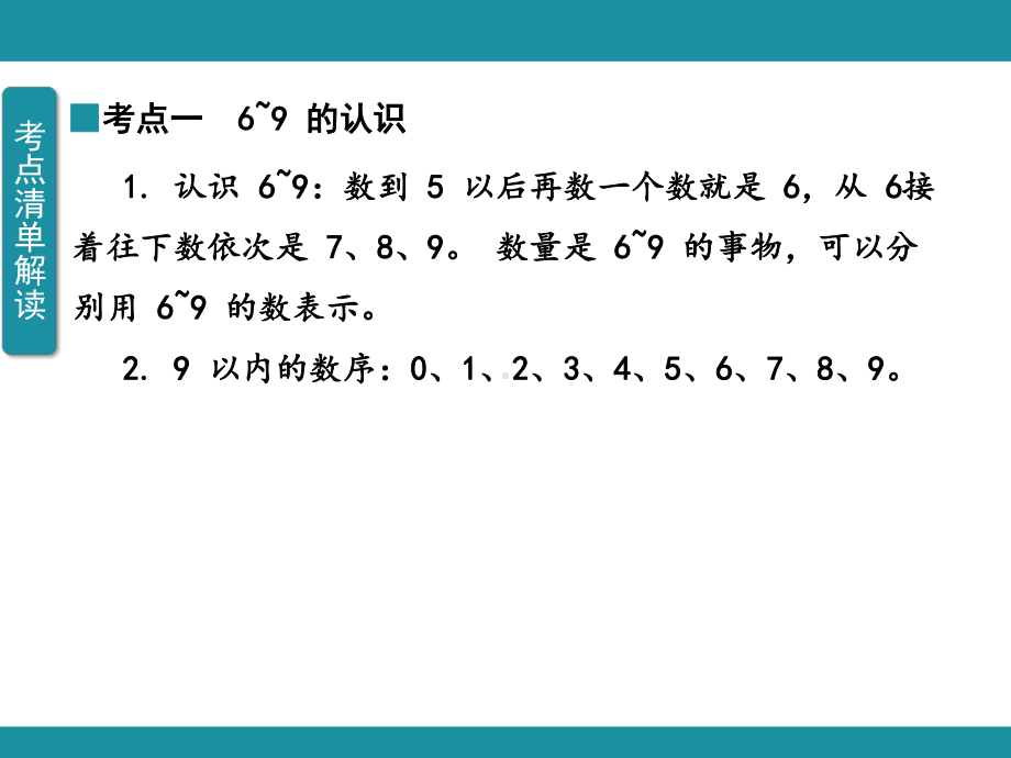 人教版（2024）数学一年级上册 第二单元考点梳理.pptx_第2页