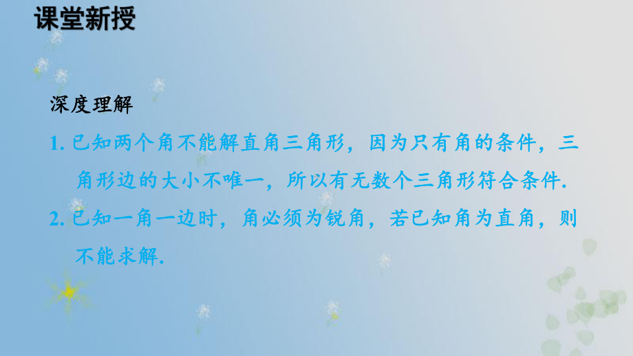 24.4 解直角三角形 （课件）2024-2025-华东师大版数学九年级上册.pptx_第3页