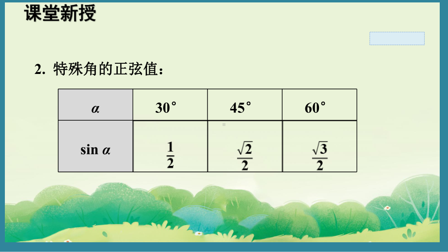 4.1 正弦和余弦 （课件）2024-2025湘教版 数学九年级上册.pptx_第3页