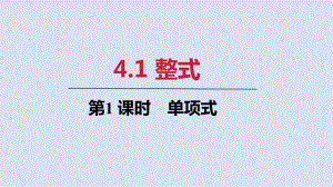 4.1 第1课时　单项式 ppt课件(共19张PPT)-2024新人教版七年级上册《数学》.pptx