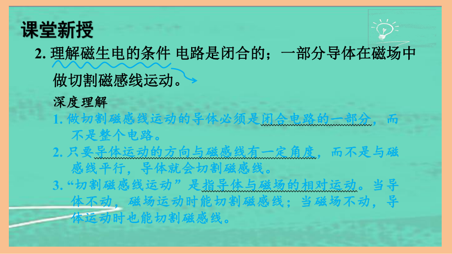 8.1电磁感应现象（课件）2024-2025-教科版物理九年级全一册.pptx_第3页