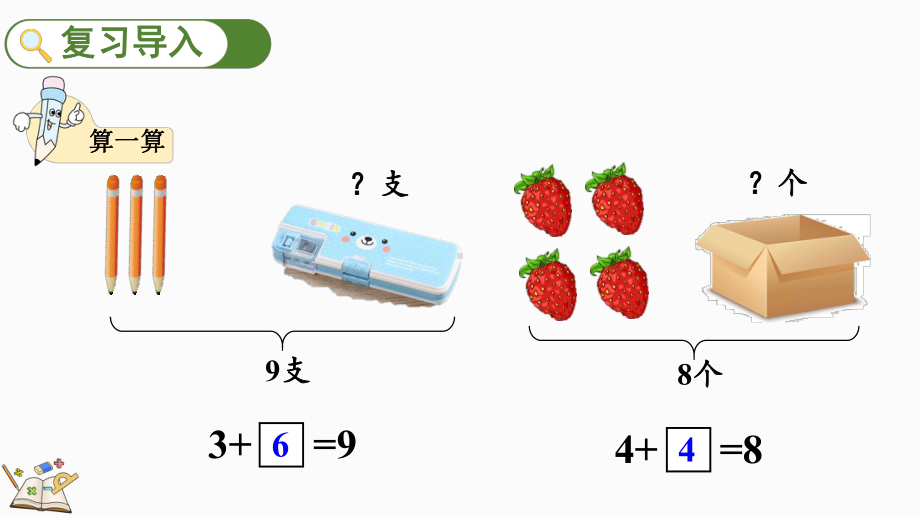 4.5 小鸡吃食（ppt课件）-2024新北师大版一年级上册《数学》.pptx_第2页