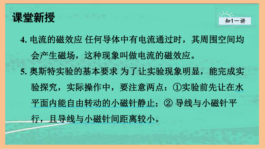 7.2电流的磁场（课件）2024-2025-教科版物理九年级全一册.pptx_第3页