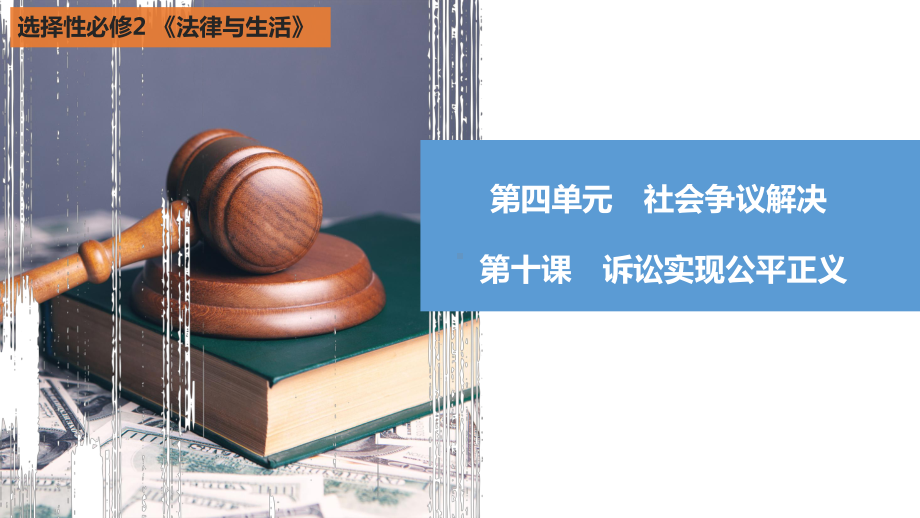 第十课 诉讼实现公平正义 ppt课件-2025届高考政治一轮复习统编版选择性必修二法律与生活.pptx_第2页