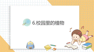 小学科学新教科版一年级上册第一单元第6课《校园里的植物》教学课件3（2024秋）.pptx