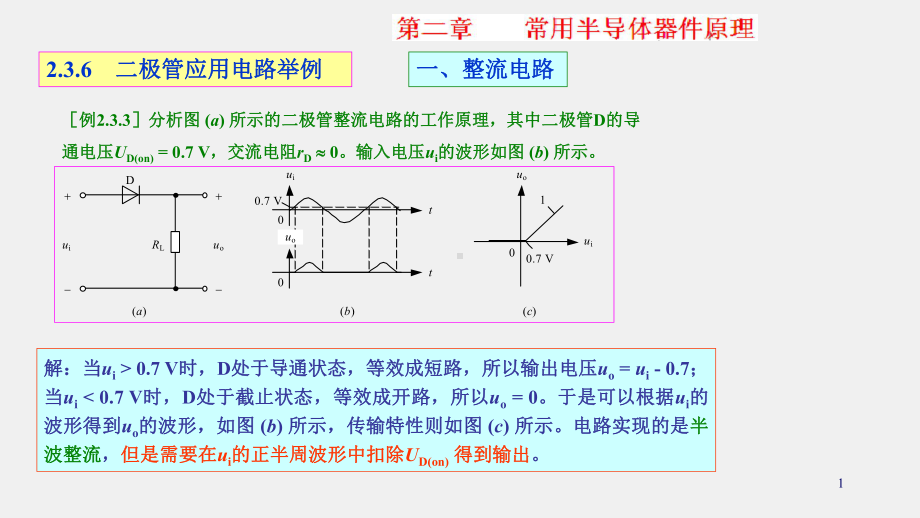 《模拟电子电路及技术基础》课件二极管应用_.ppt_第1页