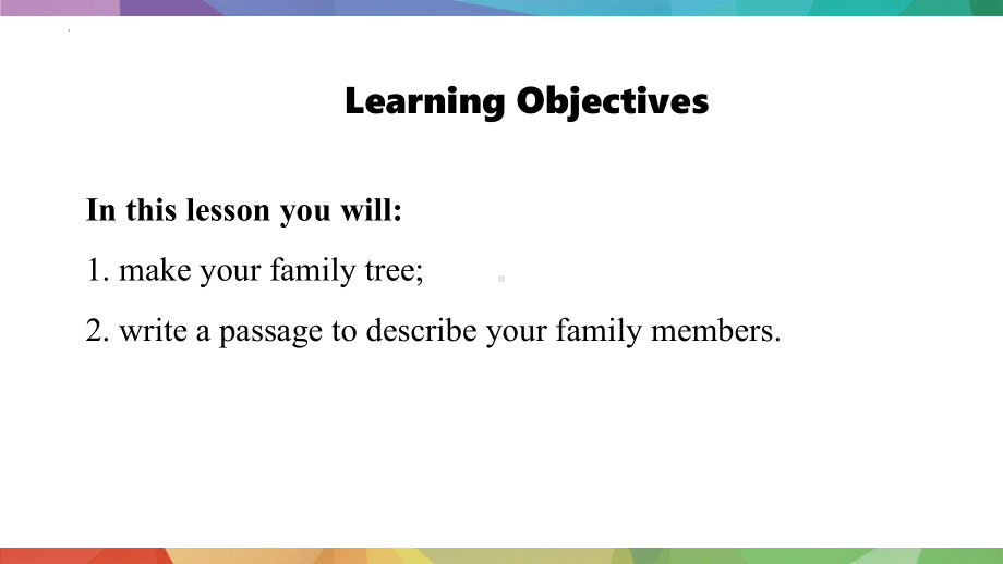 Unit 2 We’re Family Lesson 5（ppt课件） -2024新人教版七年级上册《英语》.pptx_第2页