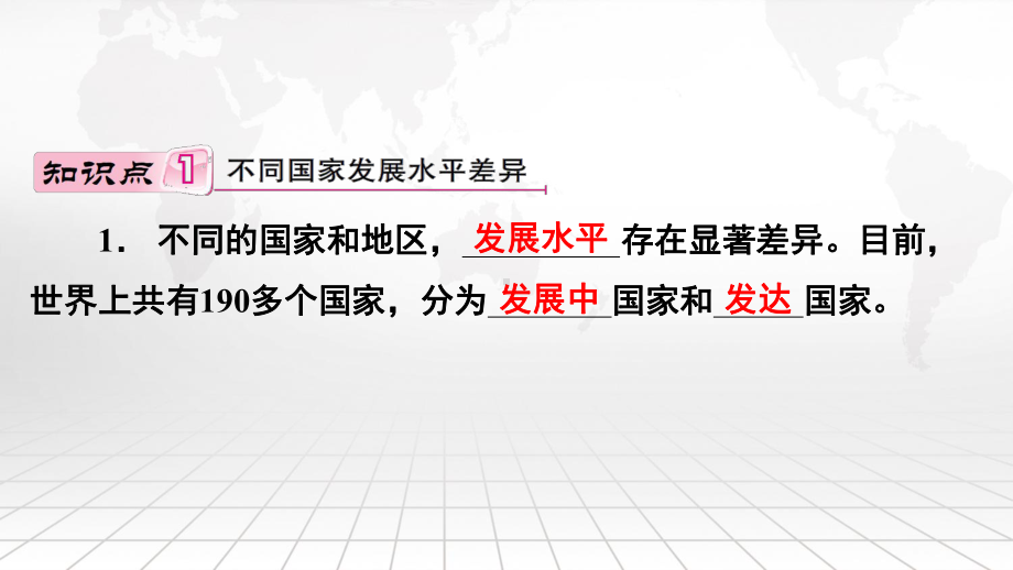 人教版（2024）七年级上册地理第六章 发展与合作 复习课件.pptx_第3页