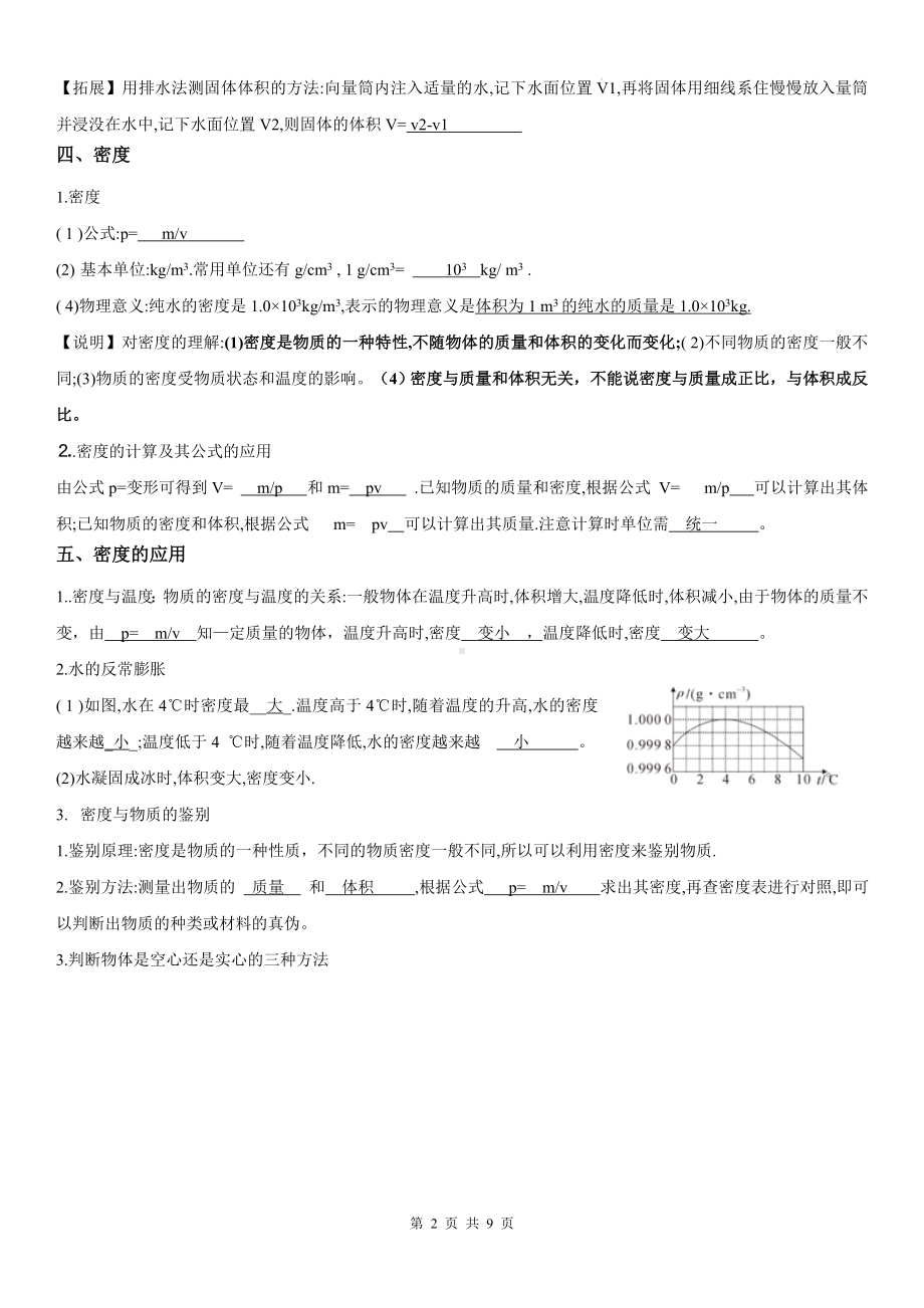 苏科版（2024）八年级下册物理期末复习重要知识点考点提纲.docx_第2页