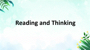 Unit 5 Languages Around the World Reading and Thinking （ppt课件）-2024新人教版（2019）《高中英语》必修第一册.pptx