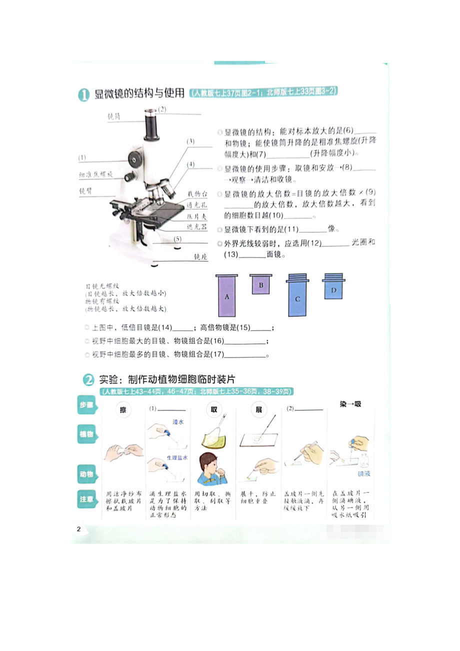 初中生物中考复习知识点图文专题复习.docx_第2页