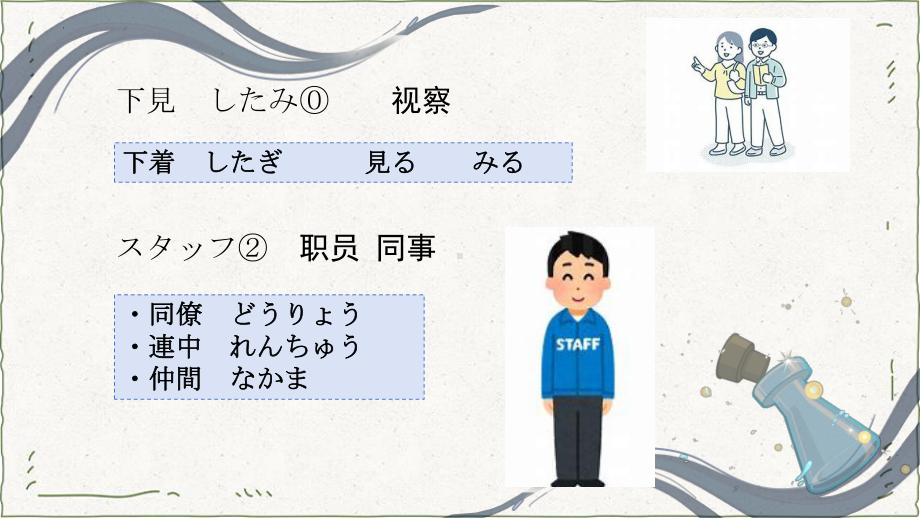 第47课 周先生は明日日本へ行かれます 单词（ppt课件）-2024新新版标准日本语《高中日语》初级下册.pptx_第3页