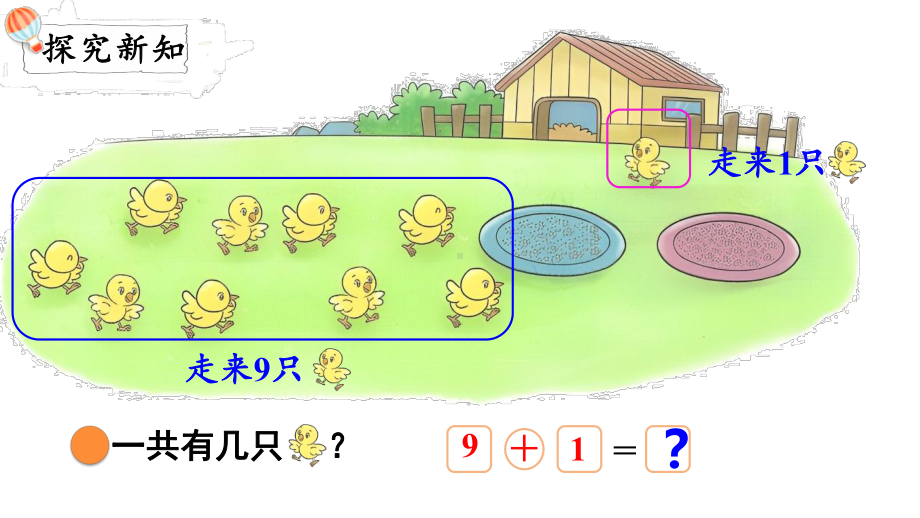 4.5 小鸡吃食（课件）-2024-2025学年一年级数学上册北师大版.pptx_第3页