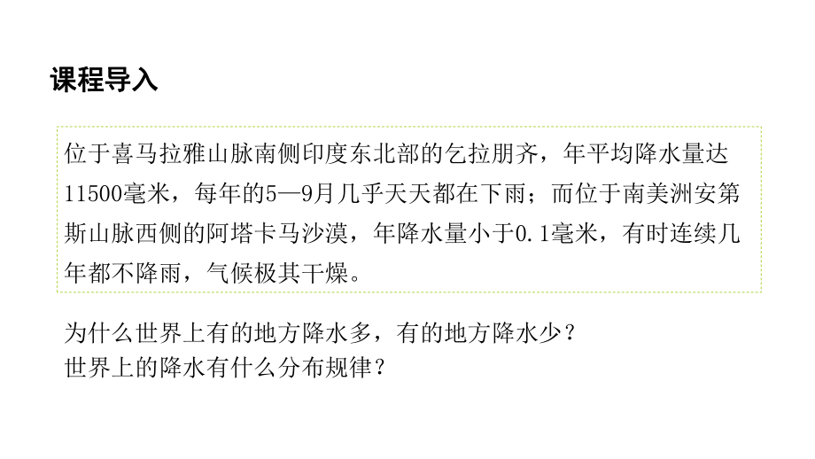 4.3降水的变化与分布ppt课件(共23张PPT) -2024新人教版七年级上册《地理》.pptx_第3页