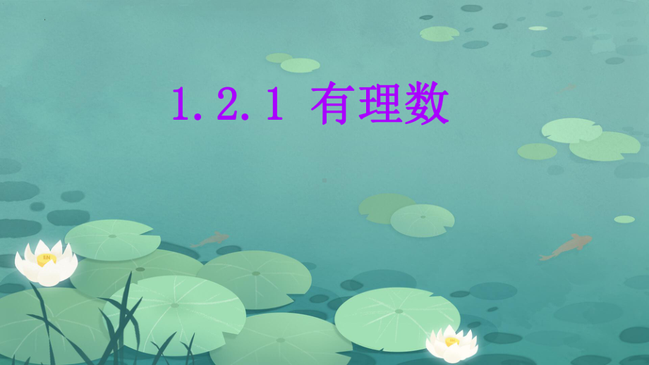 1.2.1有理数 ppt课件 -2024新人教版七年级上册《数学》.pptx_第1页