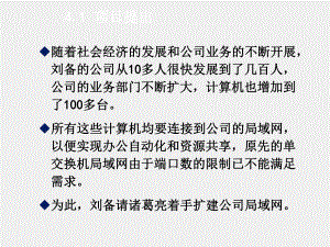 《基于任务驱动模式的计算机网络基础》课件项目4多个部门之间局域网的组建.ppt