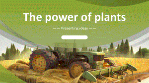 Unit 6 The power of plantspresenting ideas （ppt课件）--2024新外研版七年级上册《英语》.pptx