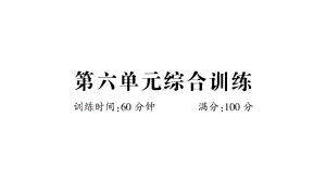 小学数学西师版二年级上册第六单元《综合训练》作业课件（2024秋）.pptx