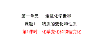 1.1.1 化学变化和物理变化 人教版（2024）化学九年级上册.pptx