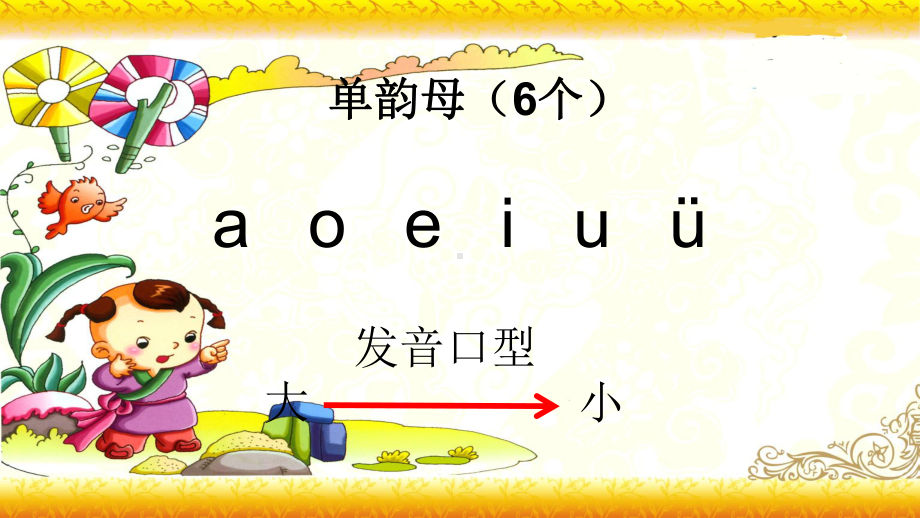 （暑假衔接）幼升小衔接语文课件：第九讲 单韵母和声母复习-部编版.ppt_第3页