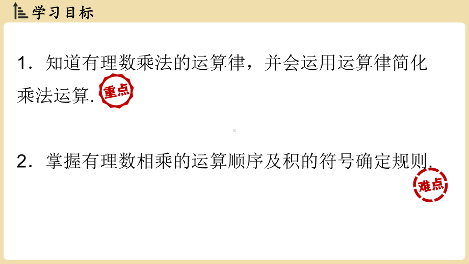 1.5.1有理数的乘法课时2（课件）2024-2025学年-沪科版（2024）数学七年级上册.pptx_第2页