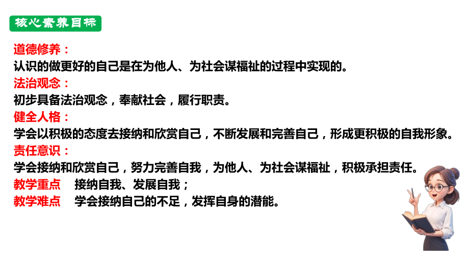 初中道德与法治新人教版七年级上册第一单元2.2 做更好的自己教学课件（2024秋）.pptx_第2页