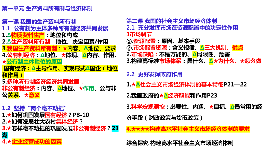 第三课 我国的经济发展 ppt课件-2025届高考政治一轮复习统编版必修二经济与社会 .rar