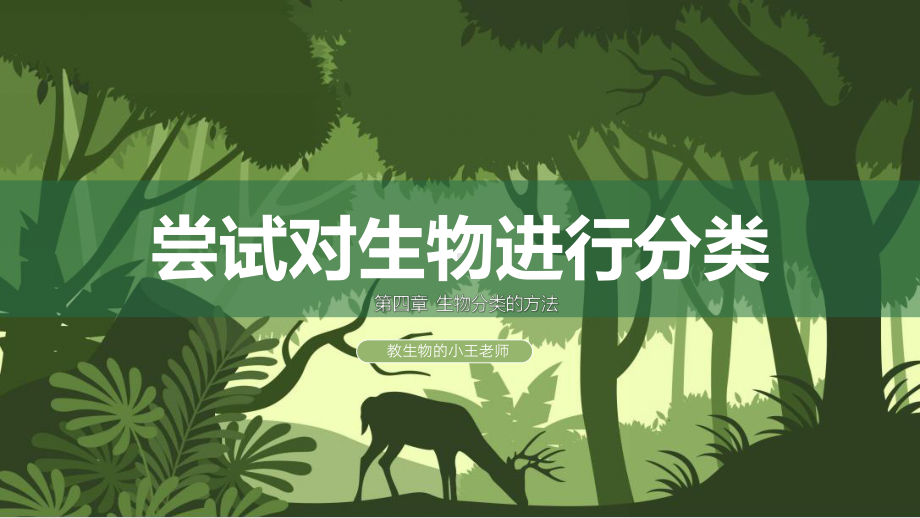 2.4.1尝试对生物进行分类ppt课件-人教版生物七年级上册2024新教材.pptx_第1页