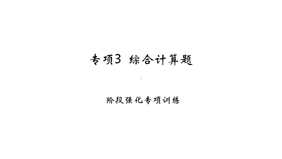 2024新苏科版八年级上册《物理》期末提分专项3 综合计算题ppt课件.pptx_第2页