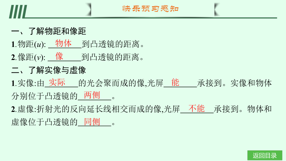 5.2凸透镜成像的规律+5.3生活中的透镜 课件 北师大版（2024）物理八年级上册.pptx_第3页