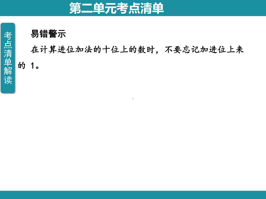 第二单元 100以内的加法和减法（二） 知识梳理（课件）人教版数学二年级上册.pptx_第3页