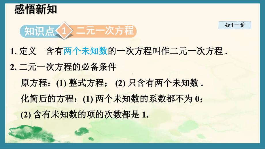 3.4 二元一次方程组及其解法（一）（课件）沪科版（2024）数学七年级上册.pptx_第2页