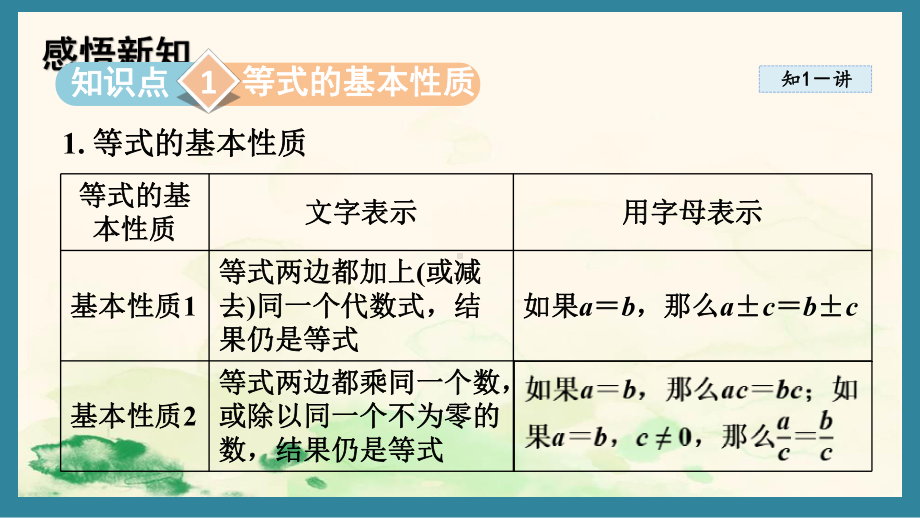 5.2 等式的基本性质（课件）青岛版（2024）数学七年级上册.pptx_第2页