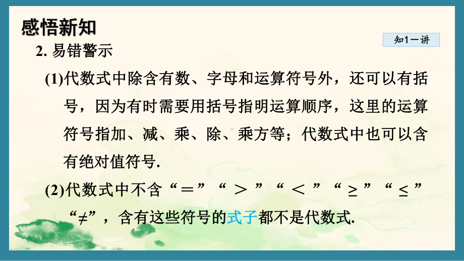 3.2 代数式（课件）青岛版（2024）数学七年级上册.pptx_第3页