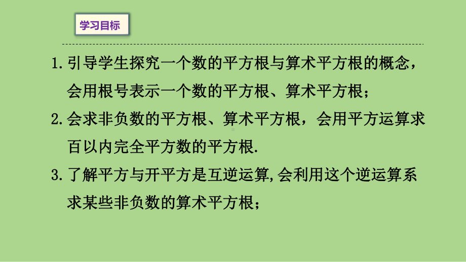 11.1.1平方根（课件）2024-2025学年度-华东师大版数学八年级上册.pptx_第2页