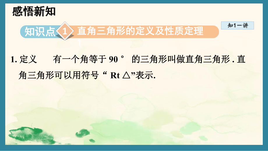 17.2 直角三角形课件 2024-2025学年冀教版数学八年级上册.pptx_第2页